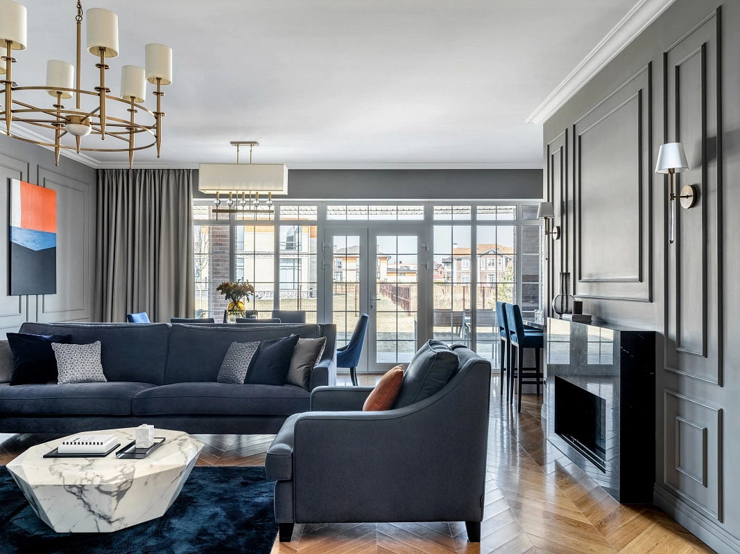 Interior Design Project for Apartments in the Kp Novorizhskij ...